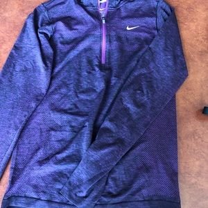 purple nike free run compression long sleeve
